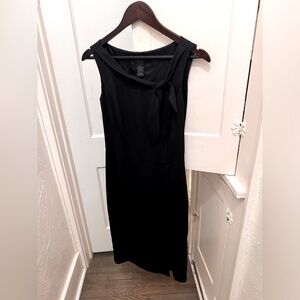 Size 2 - The Limited - Black, strapless,sheath dress,side bow. Mod.NEVER WORN!